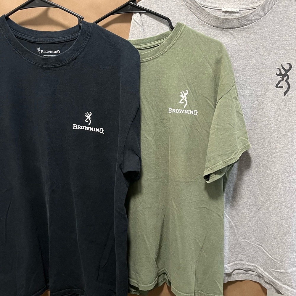 Browning Men's Shirt Pack - Black, Green, and Gray